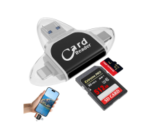 ZR670 Card Reader 4 İn 1 Otg