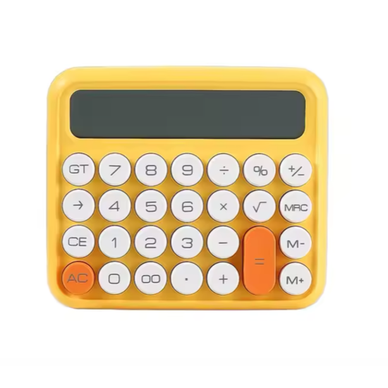ZR740 Jn-800 Junno Sarı Hesap Makinesi