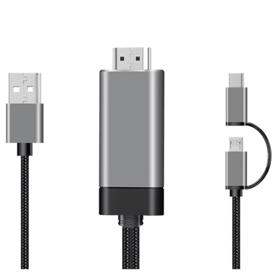 Skygo ZR775 Ld36 3 İn 1 Usb To Hdtv Cable Görüntü Aktarıcı