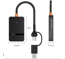 ZR783 Ads-316 Type-C + Usb 8 İn 1 Card Reader 5Gbps