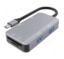 ZR785 6 İn 1 Nk-3049H Usb-C Multi-Function Çevirici