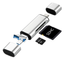 ZR825 Type-C Usb 3 İn 1 Card Reader