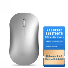 Hp Dm10 Gümüş Bluetooth Wireless Mouse
