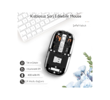 Siyah 501 Bt+ Wireless Mouse ZR1133