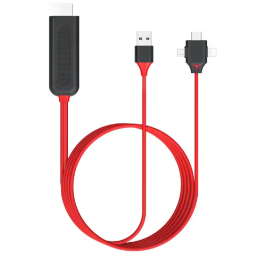 toptan-xml-dropshipping-ZR18 3 İn 1 Usb To Hdmı Kablo