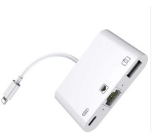 ZR461 Nk107 Lightning Çoklu Ethernet Adaptör