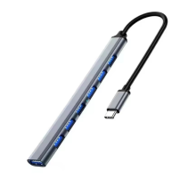 ZR289 Ads 303/C Type-C 7 Port Metal Usb Hub