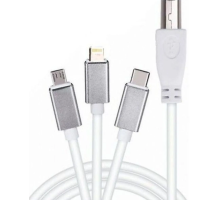 ZR362 Ads 501 Type-C 3 İn 1 Yazıcı Kablosu