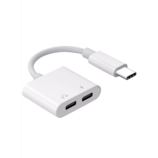 toptan-xml-dropshipping-ZR293 Ftac42 Type-C 2 İn 1 Converter Adaptör