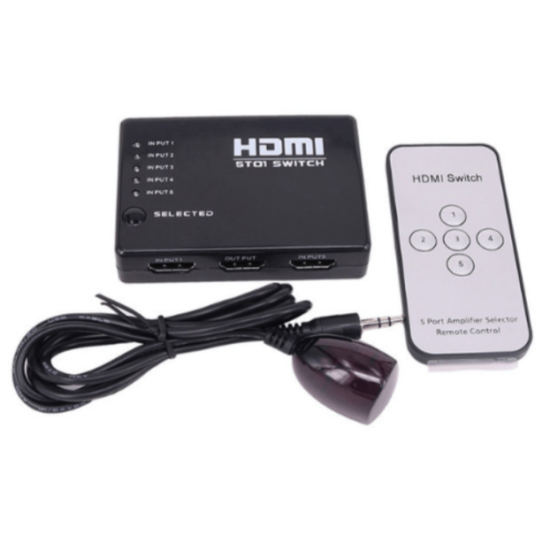 toptan-xml-dropshipping-ZR274 501 Hdmı 5 Port Switch