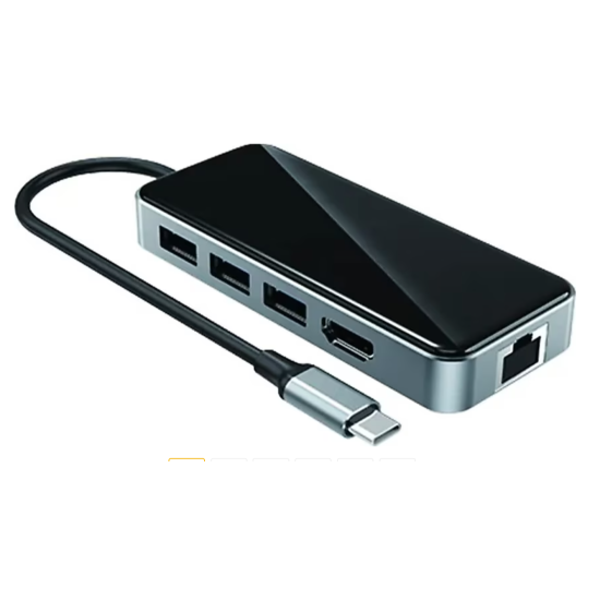 toptan-xml-dropshipping-Airsky Hc76 Type-C 10 İn 1 Çevirici