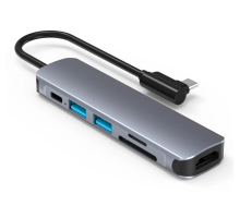 Airsky Hc74Cl 6 İn 1 Hdmı Çevirici L Tipi