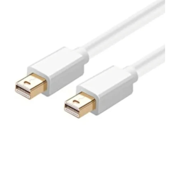 toptan-xml-dropshipping-ZR132 Beyaz Mini DP Mini DP Kablo 1.8 M