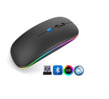 ZR215 Cba100 Rgb Siyah Şarjlı Mouse