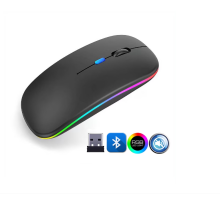 ZR215 Cba100 Rgb Siyah Şarjlı Mouse