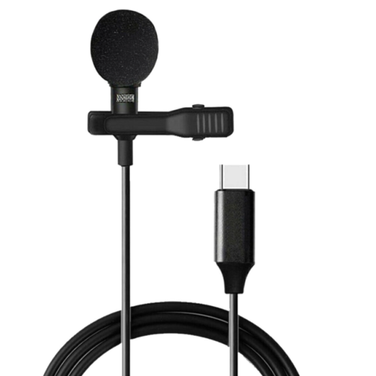 toptan-xml-dropshipping-ZR404 Jh042C Kablolu Type-C Mikrofon