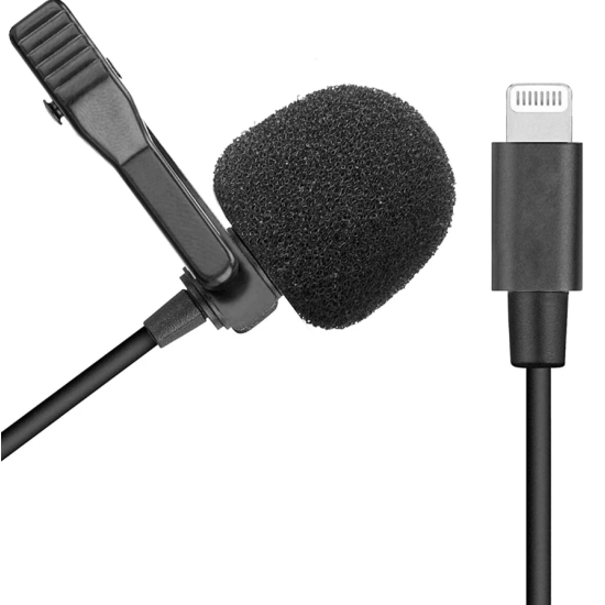 toptan-xml-dropshipping-ZR405 Jh041 Lightning Kablolu Mikrofon