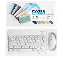 ZR20Km Beyaz Kablosuz Klavye Mouse Set