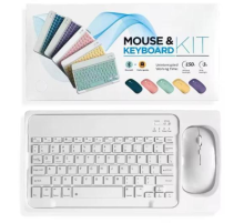 ZR20Km Beyaz Kablosuz Klavye Mouse Set