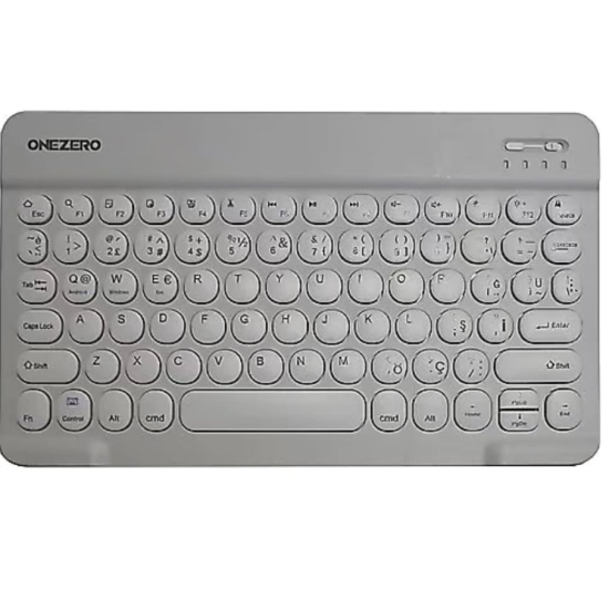 toptan-xml-dropshipping-ZR455 Beyaz Bluethooth Klavye