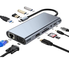 ZR44/A Type-C 11 İn 1 Gigabit Hdtv Çevirici