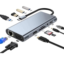 ZR44/A Type-C 11 İn 1 Gigabit Hdtv Çevirici