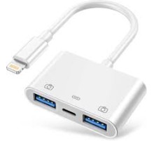 ZR540 2 Usb 1 Lightning Camera Adapter