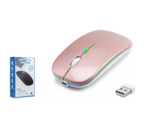 ZR215 Cba100 Rgb Rose Gold Şarjlı Mouse