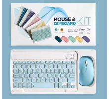 ZR20Km Mavi Kablosuz Klavye Mouse Set