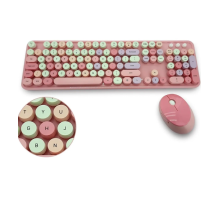 Mofii Pembe Sweet Dm Combo Klavye Mause Set