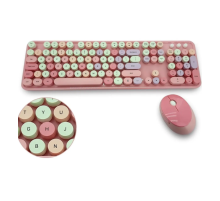 Mofii Pembe Sweet Dm Combo Klavye Mause Set