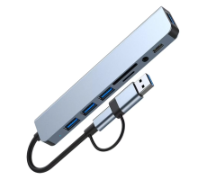 Byl 2218Tu Support 8 İn 1 Type-C Usb Çevirici