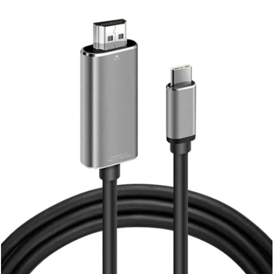 toptan-xml-dropshipping-ZR627 Type-C 4 K 60 Hz Hdmı Görüntü Kablosu