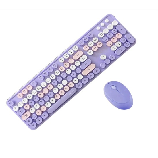 toptan-xml-dropshipping-Tr Mofii Sweet Mor Klavye Mause Set