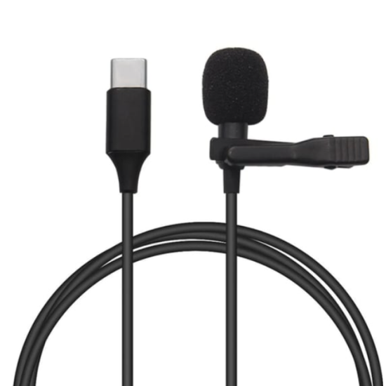 toptan-xml-dropshipping-ZR830 Gl-121 Type-C Kablolu Mikrofon