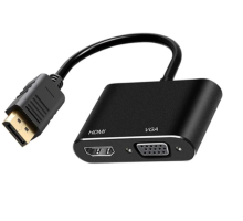 ZR723 Dp To Hdmı+Vga Çevirici