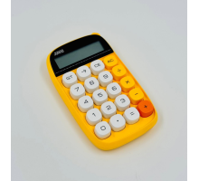 ZR734 Jn-660 Junno Sarı Hesap Makinesi