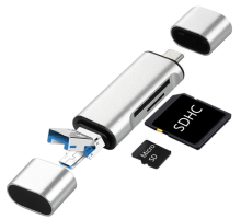 ZR825 Type-C Usb 3 İn 1 Card Reader