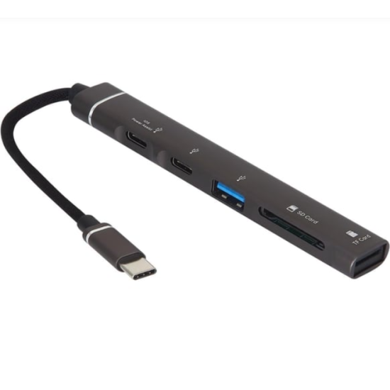 toptan-xml-dropshipping-ZR888 5 İn 1 H02 Type-C Hub