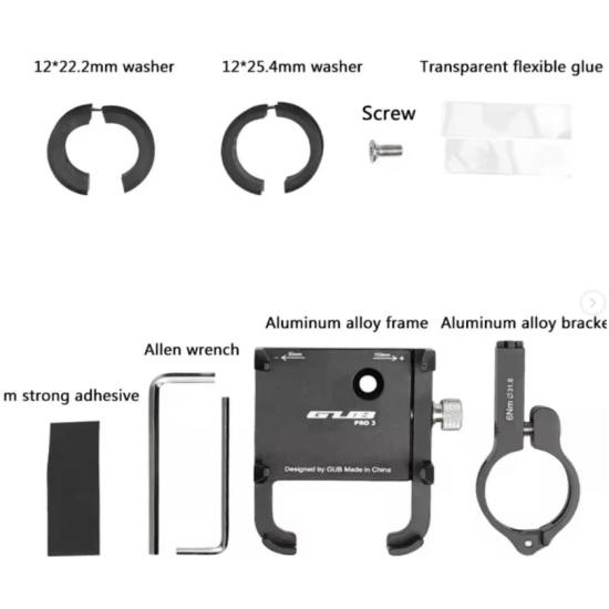 ZR Gub Pro 3 Dc Motosiklet Telefon Tutucu