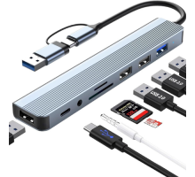 Type-C Usb 8In1 3.0 Hub ZR1056