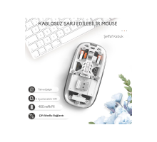 Beyaz 501 Bt+Wireless Mouse ZR1133