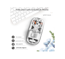 Beyaz 501 Bt+Wireless Mouse ZR1133