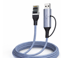 Usb 3.0 Type-C 2 In 1 Gigabit Ethernet Adapter ZR1159