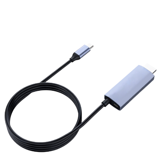 toptan-xml-dropshipping-For Switch2 Usb-C To Hdtv Pd Kablo 4K 60Hz ZR1160