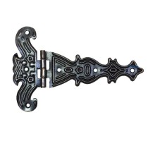 Antik Bakır 100 Adet Tek Kuyruk Menteşe Büyük 103x68 mm - Dekoratif Sac Çeliği Kutu,  Küçük Kapı, Mutfak, Dolap Menteşesi
