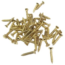 Sarı 1000 Adet Klips Vidası 2,2x13 mm YHB - Konik Başlı Kutu, Sandık, Ayak, Askı,  Mini Vida