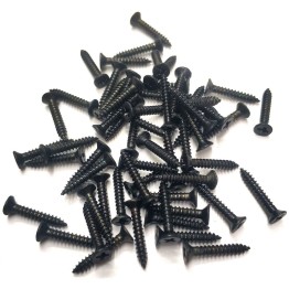 Siyah 1000 Adet Klips Vidası 2,2x13 mm YHB - Konik Başlı Kutu, Sandık, Ayak, Askı,  Mini Vida