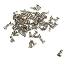 Nikel 1000 Adet Klips Vidası 2,2x6,5 mm YHB - Konik Başlı Kutu, Sandık, Ayak, Askı,  Mini Vida