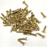 Sarı 1000 Adet Klips Vidası 2,3x9,5 mm YHB, İthal - Konik Başlı Kutu Ayak, Askı,  Mini Vida